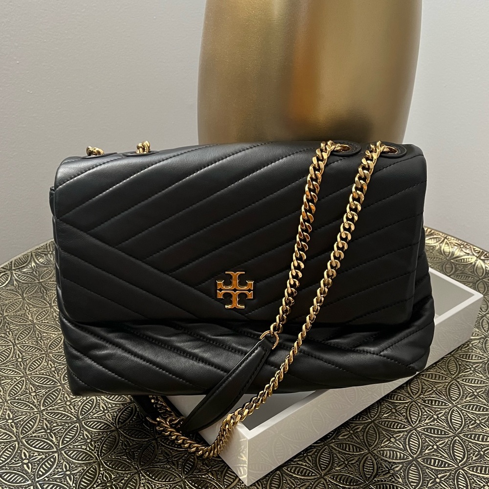 **AUTHENTIC** Tory Burch Kira Chevron Convertible Bag